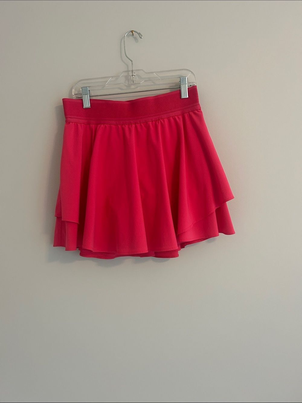 Lululemon Court Rival High-Rise Tennis Skirt Bright Pink Size 6 Tennis Skirt